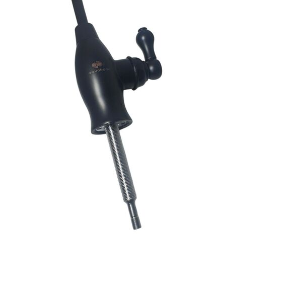 Aquaboon 1 Handle Kitchen Black Chrome Finished RO Faucet Fast Shipping Ab-cl-bm - Picture 9 of 13